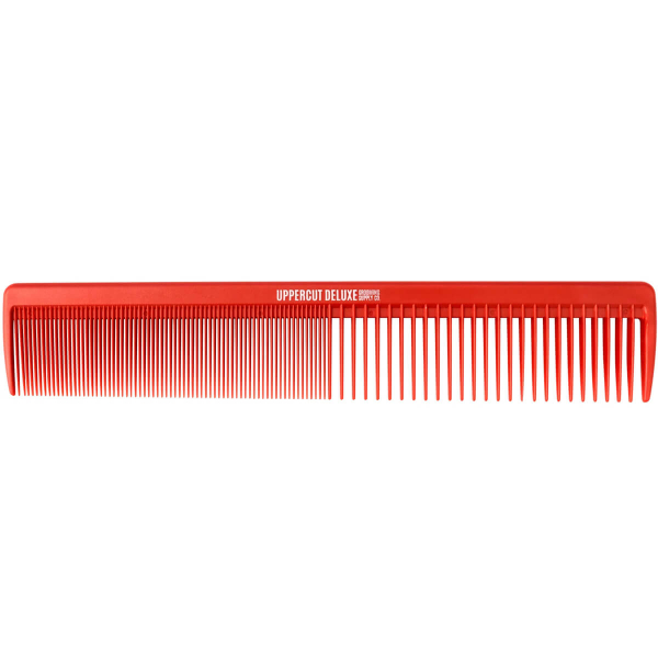 Uppercut Deluxe Comb Red Grzebień do stylizacji włosów czerwony