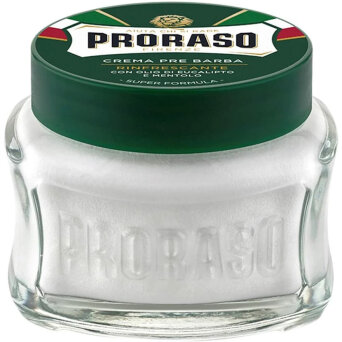Proraso Green Pre-Shave Krem przed goleniem do wszystkich rodzajów skóry i brody 100ml