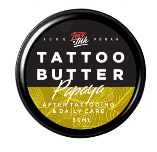 Loveink Tattoo Butter Papaya masło do pielęgnacji skóry z tatuażami 50ml