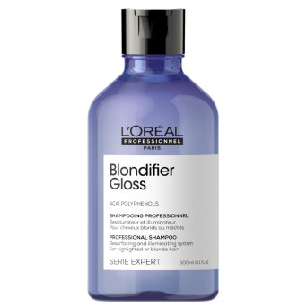 Loreal Blondifier Gloss szampon nabłyszczający do włosów blond 300ml 