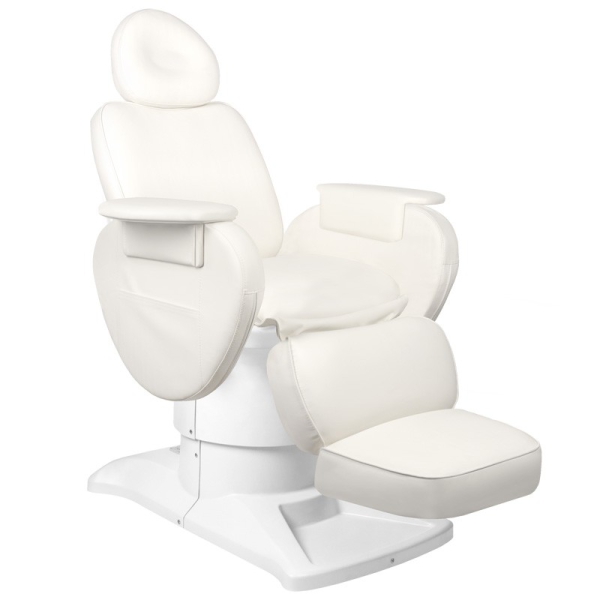 Activ AZZURRO 813A Fotel kosmetyczny elektryczny, biały dostępny w 48h