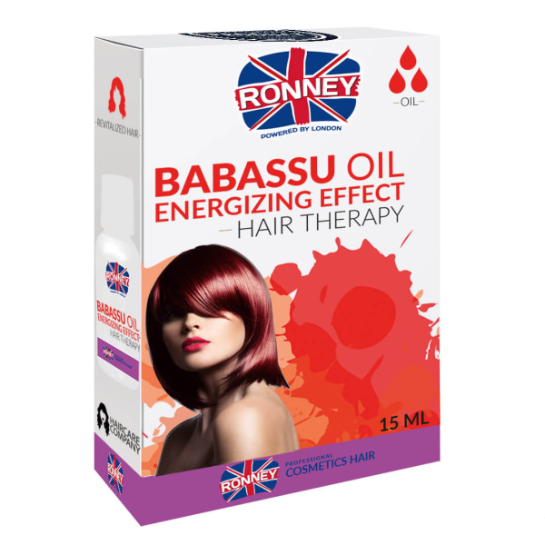 RONNEY Hair Babassu Oil energetyzujący olejek do włosów farbowanych i matowych 15ml