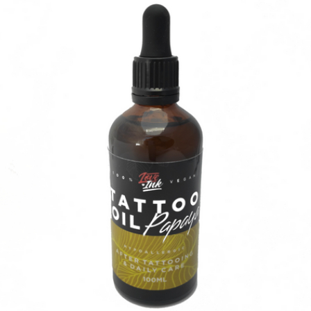 Loveink Tattoo Oil Papaya Olejek do pielęgnacji skóry z tatuażami 100ml