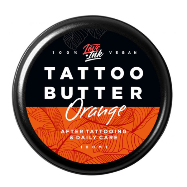 Loveink Tattoo Butter Orange masło do pielęgnacji skóry z tatuażami 100ml