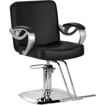 Hair System ZA31 Fotel fryzjerski, czarny